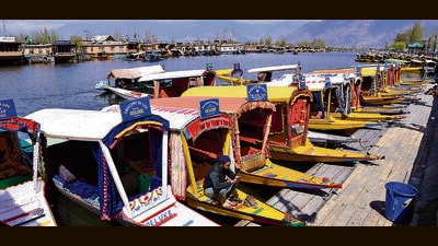 To compete with water tourism in Kashmir, the Himachal Pradesh government is contemplating to introduce shikaras, houseboats and cruise boats in its major water bodies which are mainly the reservoirs of the hydropower projects, besides promoting the water sports. (ANI File Photo) To compete with water tourism in Kashmir, the Himachal Pradesh government is contemplating to introduce shikaras, houseboats and cruise boats in its major water bodies which are mainly the reservoirs of the hydropower projects, besides promoting the water sports. (ANI File Photo)