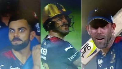 Virat Kohli; Faf du Plessis, Glenn Maxwell