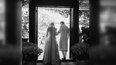 Athiya Shetty: Sharing and adorable photo from her wedding day on her Instagram handle, Athiya Shetty wrote, "always showing me the way." (Instagram/@athiyashetty) Athiya Shetty: Sharing and adorable photo from her wedding day on her Instagram handle, Athiya Shetty wrote, "always showing me the way." (Instagram/@athiyashetty)