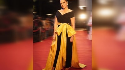 Neha Dhupia did not go heavy on her makeup and opted for a subtle glam look. (Instagram/@nehahdupia) Neha Dhupia did not go heavy on her makeup and opted for a subtle glam look. (Instagram/@nehahdupia)