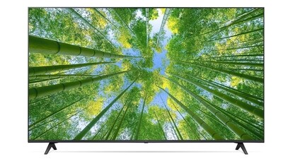 The LG 55-inch LED Smart TV gives stunning picture quality.