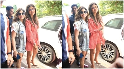 Inside Shilpa Shetty, Shamita Shetty’s day out with family (HT Photos/Varinder Chawla) Inside Shilpa Shetty, Shamita Shetty’s day out with family (HT Photos/Varinder Chawla)