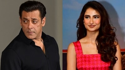Salman Khan, Palak Tiwari and others at Kisi Ka Bhai Kisi Ki Jaan trailer launch event. (ANI/ Twitter photos) (ANI/ Twitter)