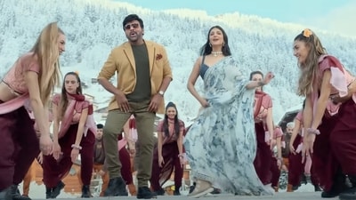 Shruti Haasan has talked about dancing in snow while wearing a saree. Shruti Haasan has talked about dancing in snow while wearing a saree.