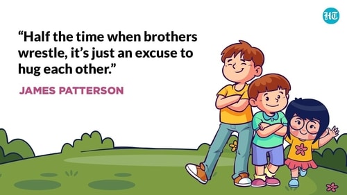 Siblings shower each other with gifts and love on this day. Siblings shower each other with gifts and love on this day.