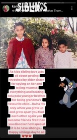 Kangana shared a throwback picture from her childhood. Kangana shared a throwback picture from her childhood.