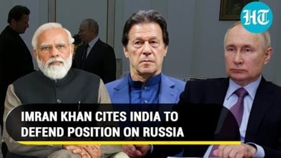 IMRAN KHAN CITES TO DEFEND POSITION ON RUSSIA 