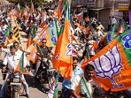 State Health Minister K Sudhakar, State General Secretary Siddaraju and other leaders welcomed the leaders and workers who joined the party. (PTI)
