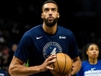 Rudy Gobert #27 of the Minnesota Timberwolves Rudy Gobert #27 of the Minnesota Timberwolves