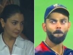 Anushka Sharma and Virat Kohli after RCB's defeat. Anushka Sharma and Virat Kohli after RCB's defeat.