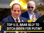 TOP U.S. ARAB ALLY TO DITCH BIDEN FOR PUTIN?