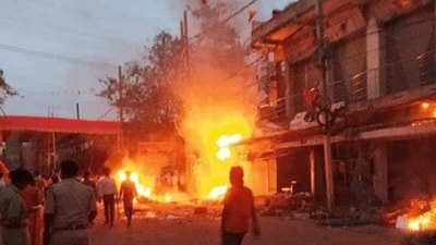 On March 30, clashes broke out again on Ram Navami. (Representative Image) On March 30, clashes broke out again on Ram Navami. (Representative Image)