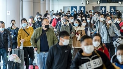 More than 80% of the population are estimated to have been infected, and hundreds of thousands projected by outside experts to have died due in part to inadequate vaccination. (Bloomberg) More than 80% of the population are estimated to have been infected, and hundreds of thousands projected by outside experts to have died due in part to inadequate vaccination. (Bloomberg)