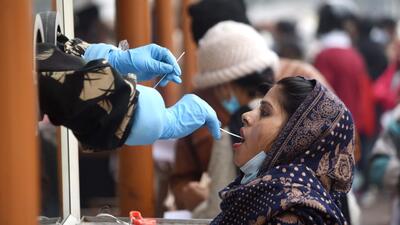 Himachal Pradesh reported 420 fresh Covid cases and two deaths. (HT File) Himachal Pradesh reported 420 fresh Covid cases and two deaths. (HT File)