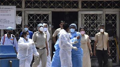 Only one patient who died of the infection on April 9 was reported as a case where the primary cause of death was Covid-19, according to government records. (HT Archive) Only one patient who died of the infection on April 9 was reported as a case where the primary cause of death was Covid-19, according to government records. (HT Archive)