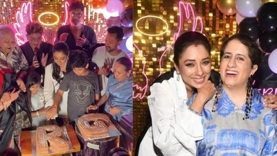 Rupali Ganguly's birthday party was attended by Guneet Monga and other celebs. Rupali Ganguly's birthday party was attended by Guneet Monga and other celebs.