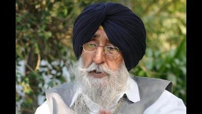 SAD (Amritsar) president Simranjit Singh Mann. (HT Photo) SAD (Amritsar) president Simranjit Singh Mann. (HT Photo)
