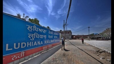 The alternative gates at the Ludhiana Railway Station will remain in use for passengers for a duration of 30 months (Gurpreet Singh/HT)