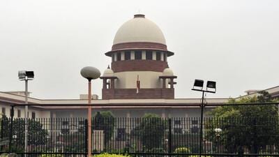 The court was dealing with a set of three appeals filed by the Tamil Nadu government against separate orders of the Madras high court dealing with requests by the RSS to conduct a route march, a procession along designated routes in the state (HT) The court was dealing with a set of three appeals filed by the Tamil Nadu government against separate orders of the Madras high court dealing with requests by the RSS to conduct a route march, a procession along designated routes in the state (HT)