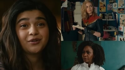 Ms Marvel teams up with Carol Danvers and Monica Rambeau in the next Marvel superhero film. Ms Marvel teams up with Carol Danvers and Monica Rambeau in the next Marvel superhero film.