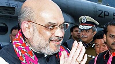 Union home minister Amit Shah. (ANI) Union home minister Amit Shah. (ANI)