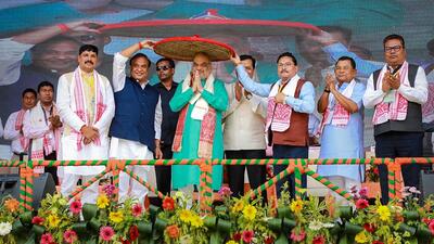 Union home minister Amit Shah said the BJP will win more than 300 seats in next year’s Lok Sabha elections (PTI) Union home minister Amit Shah said the BJP will win more than 300 seats in next year’s Lok Sabha elections (PTI)