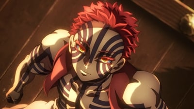 While it's unclear whether Demon Slayer took direct inspiration from Indian dramas, it's not hard to see why fans made the connection. (Ufotable)