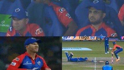 Sourav Ganguly, Ricky Ponting clueless after Warner's inaccurate throw win MI thriller Sourav Ganguly, Ricky Ponting clueless after Warner's inaccurate throw win MI thriller