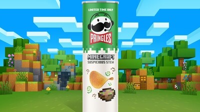 Pringles brings the virtual world of Minecraft into reality with new limited-edition Pringles Minecraft suspicious stew