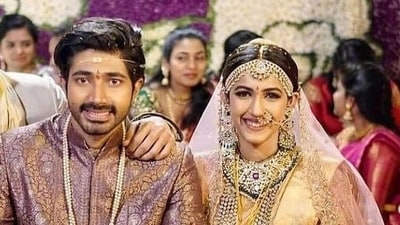 Niharika Konidela and Chaitanya Jonnalagadda had tied the knot in Udaipur. Niharika Konidela and Chaitanya Jonnalagadda had tied the knot in Udaipur.