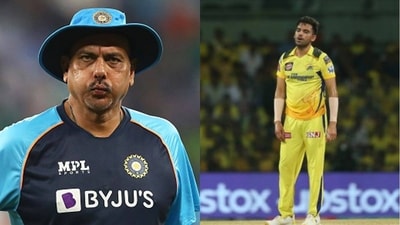 Ravi Shastri; Deepak Chahar Ravi Shastri; Deepak Chahar