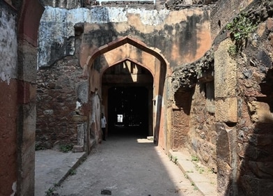 Zafar Mahal, an Archaeological Survey of India (ASI)-protected monument