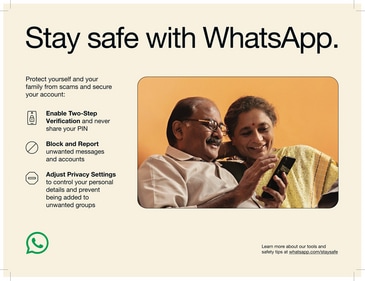 WhatsApp has in-built features to help users take control of their safety. WhatsApp has in-built features to help users take control of their safety.