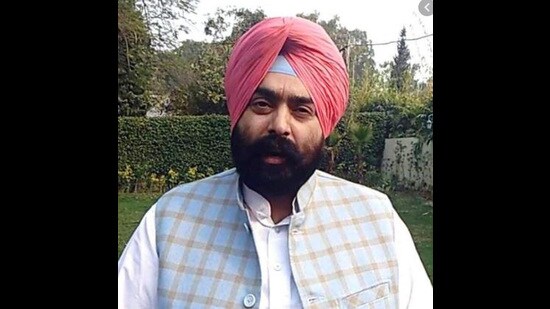 Faridkot ex-MLA Kushaldeep Singh Dhillon (HT Photo)