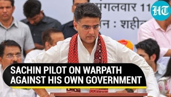 Pilot to dump Gandhis next? Cong neta defies party, holds fast against Gehlot Govt | Watch