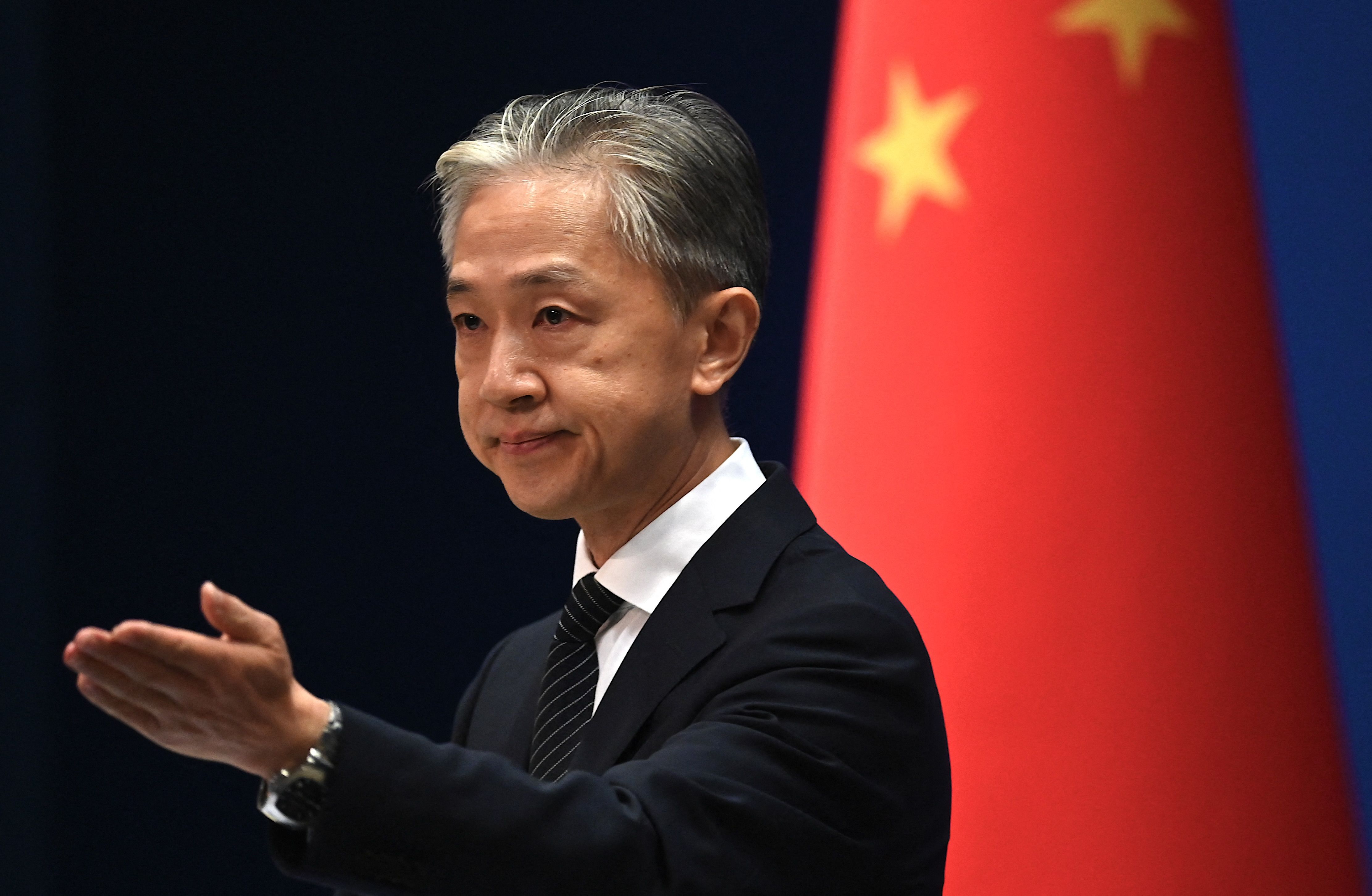 Chinese Foreign Ministry - Wang Wenbin (AFP)