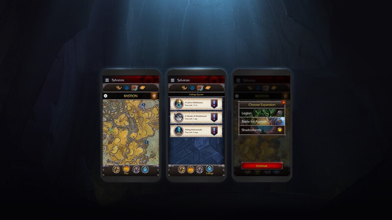 World of Warcraft is already somewhat Cross-Platform with the WoW Companion app, (Blizzard)