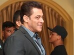 Salman Khan was filmed by the complainant while he was cycling. (PTI) Salman Khan was filmed by the complainant while he was cycling. (PTI)