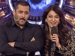 Salman Khan and Juhi Chawla have featured together in Deewana Mastana.