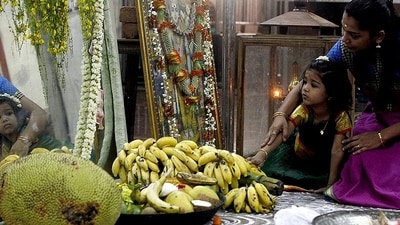 Vishu is a festival celebrated primarily in the Indian state of Kerala and in some other parts of South India. It marks the beginning of the traditional New Year in the Malayalam calendar, which is based on the astronomical observations of the equinox. Vishu is typically observed on the first day of the month of Medam (April-May) in the Malayalam calendar, which usually falls on or around April 14 in the Gregorian calendar. Here are some key facts about the festival and the rituals involved. (HT Photo/Vidya Subramanian) Vishu is a festival celebrated primarily in the Indian state of Kerala and in some other parts of South India. It marks the beginning of the traditional New Year in the Malayalam calendar, which is based on the astronomical observations of the equinox. Vishu is typically observed on the first day of the month of Medam (April-May) in the Malayalam calendar, which usually falls on or around April 14 in the Gregorian calendar. Here are some key facts about the festival and the rituals involved. (HT Photo/Vidya Subramanian)