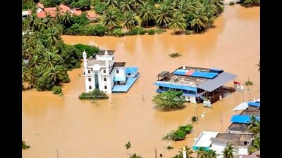 A flooded area of Malappuram district, Kerala, 2019 (AP) A flooded area of Malappuram district, Kerala, 2019 (AP)