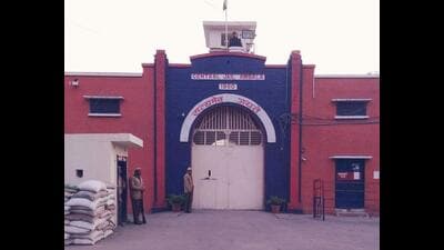 Ambala central jail, where a woman inmate suffered bullet injuries, on January 18. (HT File) Ambala central jail, where a woman inmate suffered bullet injuries, on January 18. (HT File)