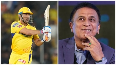 Sunil Gavaskar has handed a special request to CSK skipper MS Dhoni (PTI-AP) Sunil Gavaskar has handed a special request to CSK skipper MS Dhoni (PTI-AP)