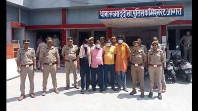 Four accused ABHM activists have been arrested. (HT Photo) Four accused ABHM activists have been arrested. (HT Photo)
