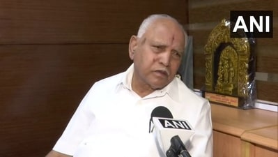 Senior BJP leader Yeddiyurappa also indicated that the party's second list of candidates will be released by tonight. (ANI) Senior BJP leader Yeddiyurappa also indicated that the party's second list of candidates will be released by tonight. (ANI)