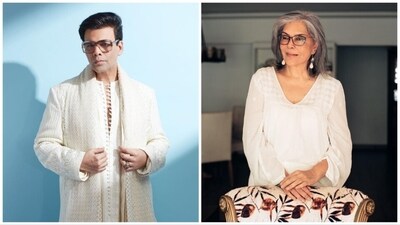 Karan Johar talked about Zeenat Aman's Instagram posts.