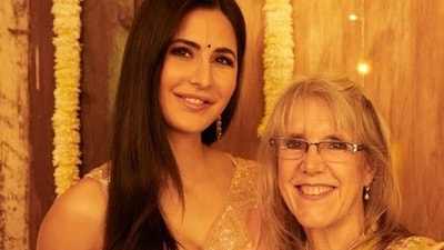 Katrina Kaif with her mother Suzanne Turquotte. Katrina Kaif with her mother Suzanne Turquotte.