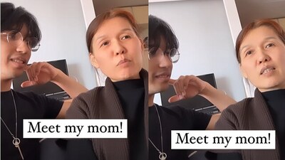 Snapshot of the Korean woman speaking in Punjabi. (Instagram/@Sungkun Siddiqi ) Snapshot of the Korean woman speaking in Punjabi. (Instagram/@Sungkun Siddiqi )