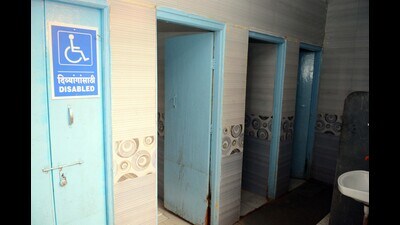 Municipal Commissioner Vikram Kumar on Wednesday ordered the municipal administration to immediately repair e-toilets (HT FILE PHOTO)