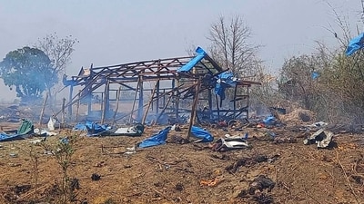 Initial reports put the death toll at around 50, but later tallies reported by independent media raised it to about 100. (AP)